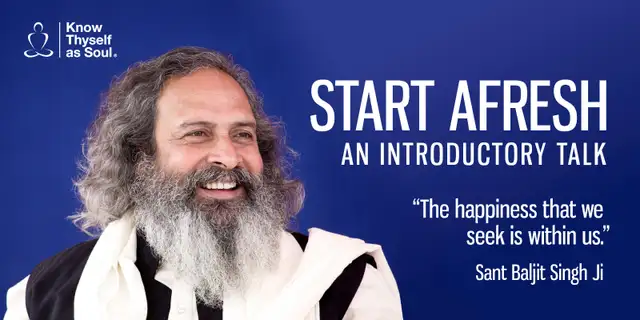 Start Afresh - Free Introductory Program503564145683353600