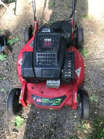 Toro super recycler self propelled . works as it should and in good condition. starts first or secon...