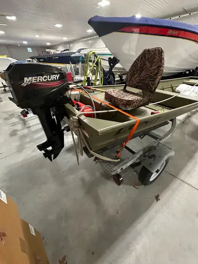 I'm selling a Lund boat that is perfect for fishing ,hunting or recreational use, complete with a 20...