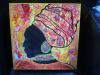 New Painting "African Beauty"