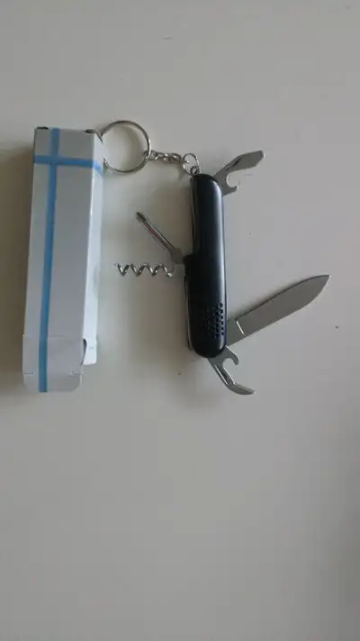 Pocket Multi-tool with keychain, View more