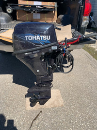 Never Used 2013 9.8 Tohatsu electric start   SAVE a $1000. 00