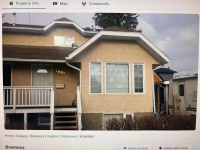 duplex for rent  in bowness