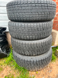 215/55/18 tires on rims 450 obo