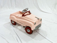 Auto rose antique pedal pour enfant en métal