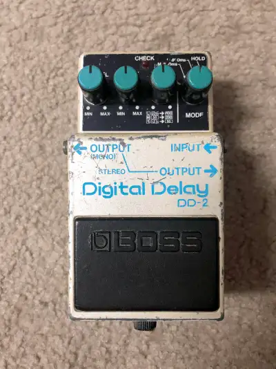 Vintage 1984 Boss DD-2 Digital Delay Pedal, View more