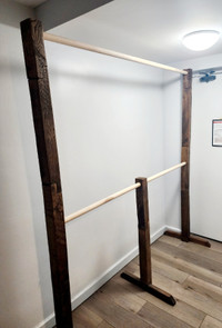 Clothing Rack - Wooden - 7 feet high x 6 feet long