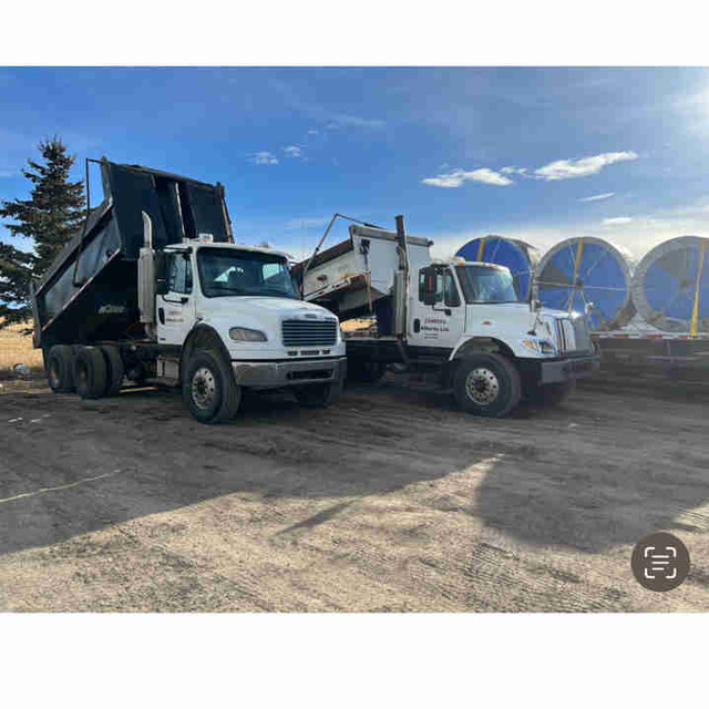 Dump Truck Services in Excavation, Demolition & Waterproofing in Calgary