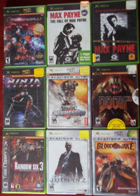 Xbox Games - $10. each