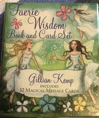Faerie Wisdom book and card set by Gillian Kemp