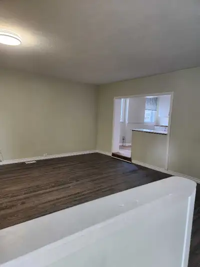One large bedroom aparmtent for rent $1300 plus hydro Heat (gas) and water included Main floor apart...