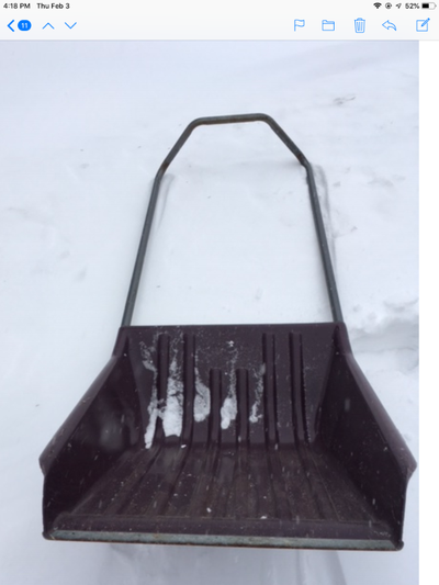 PUSH SNOW SHOVEL…$50, View more