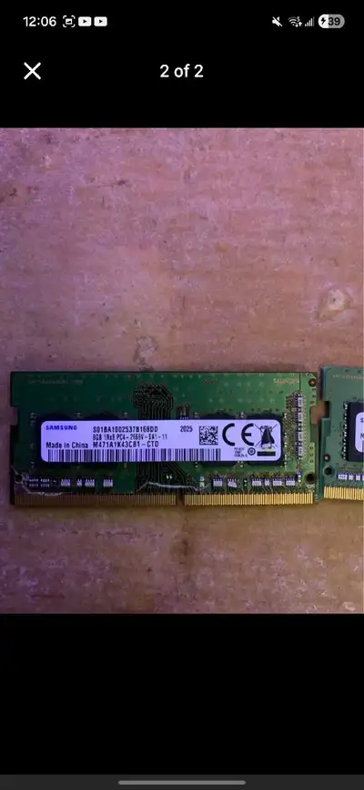 8Gb DDR4 and 4Gb DDR4, View more