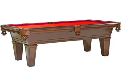 New 4x8' Pool Tables features all wood construction, diamond pearl rail sights, leather pockets, k66...