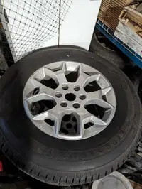 Ford F-150 snow tires on alloy rims 