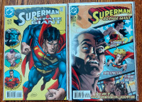 SUPERMAN 80 PAGE GIANT #1 & 2 DC 1999 HIGH GRADE NM