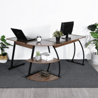 L-Shaped Executive Desk