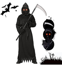 New Halloween Role Play Costumes for Kids, Reaper Horror Costume