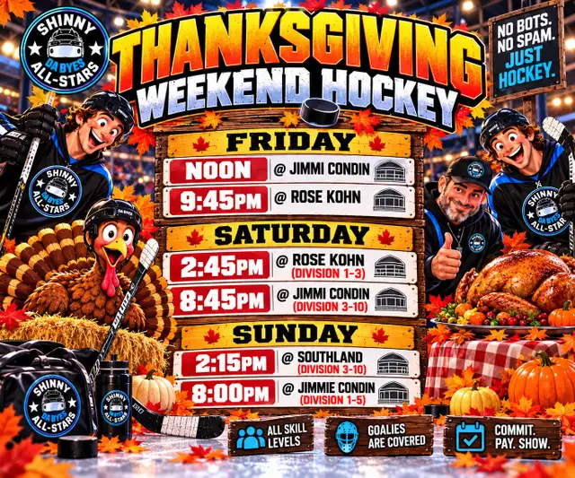 shinny hockey 