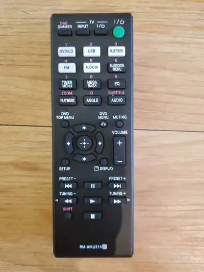 Replacement Remote for SONY TV(RM-YD103), DVD Player (RMT-D187A), Mini HiFi (Model RM-AU214). Brand...
