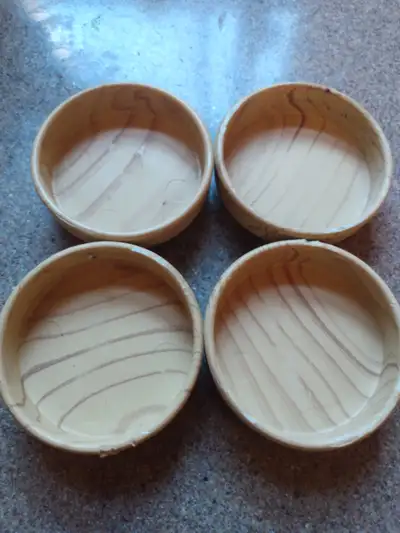 Faux wood cups/ furniture cups/ floor protector, View more