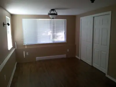 A large, unfurnished master-bedrooms with ensuite is available at the ground level suite, close to a...