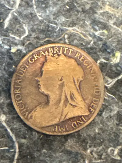 This is an 1897 Queen Victoria One Penny coin. Being a pre-owned item, it carries the marks of time,...