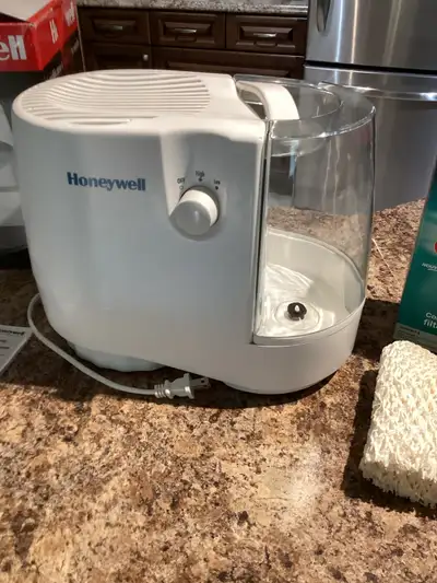 Honeywell dehumidifier, with replacement filter ,excellent condition. Asking 10.00$ Pick up in Diepp...