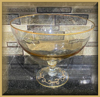 Set of 2 Romanian Glass Bowls