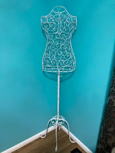 Trying to pay bills - Vintage Wire Mannequin, View more