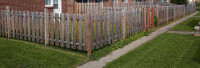 For sale: Fence-treated wood