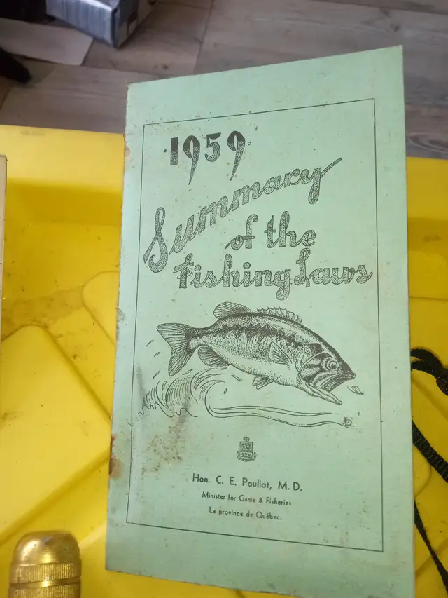 Job lot vintage fishing stuff in Arts & Collectibles in Oshawa / Durham Region - Image 3