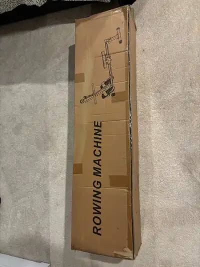 Rowing Machine (New, in box), View more
