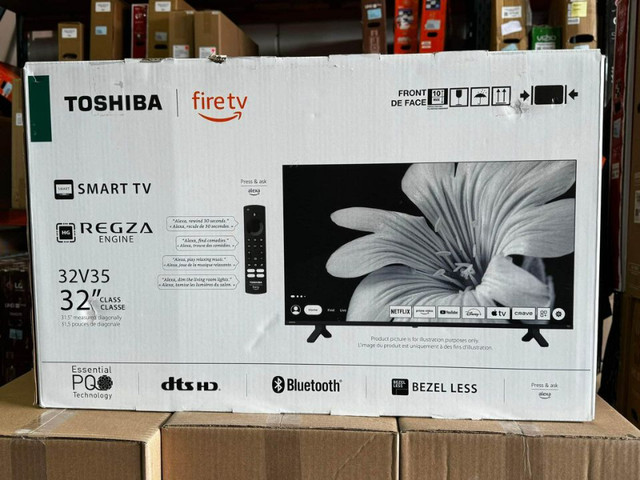 Téléviseur intelligent Toshiba 32" 200 $CA dans Appareils électroniques  à Laval/Rive Nord