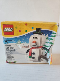 LEGO Exclusive Snowman 40093 Seasonal Winter Set 140 piece 2014