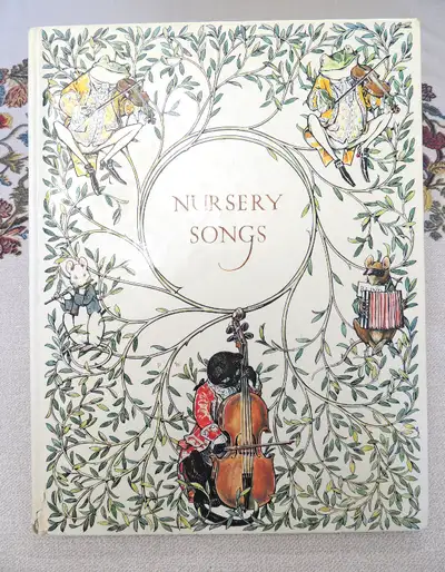 Thirty Old Time Nursery Songs Vintage Book 1980 Lyrics and Notes, View more