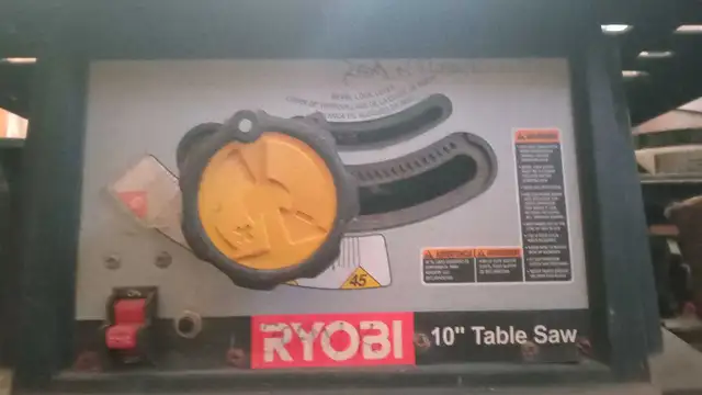Ryobi Table Saw- I have lots of saws here in Power Tools in St. Albert - Image 3