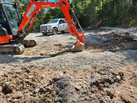 Excavation: Excavator services 