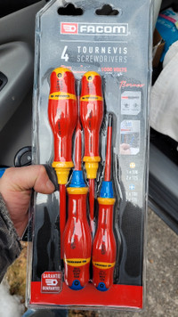 Facom Insulated electricians screwdrivers