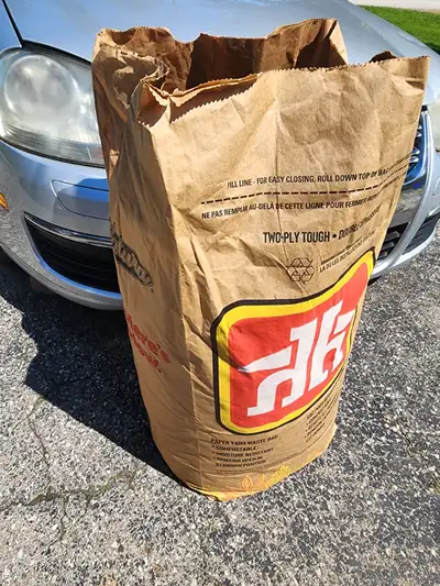 Paper Bags Yard Waste Grass Or Branches Disposal, View more