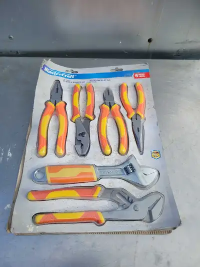 Mastercraft 6-Piece Pliers & Wrench Set, View more