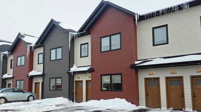 Be the first to live in these beautiful, newly built one-level townhouses featuring modern design, p...
