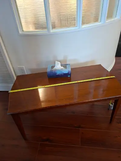 Classic solid wood coffee table -- GREAT CONDITION!, View more
