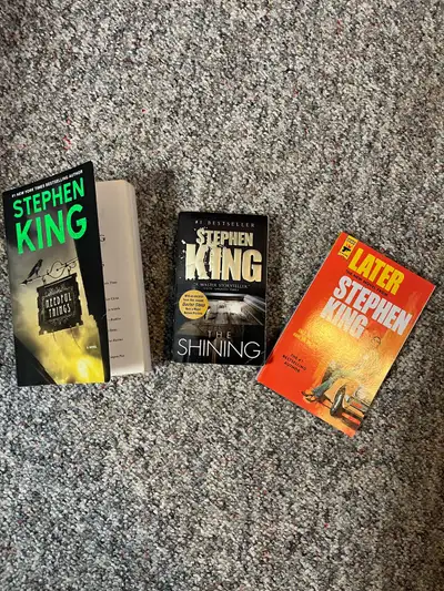 Assorted Stephen King Novels - 5$ each, View more
