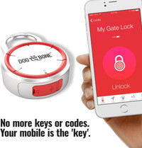 Locksmart - Keyless Bluetooth Padlock - Smart Padlock smart lock