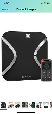 New - Korescale G2 - Smart Scale for Body Weight