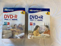 Memorex DVD+R, DVD-R Recordable Blank Disc’s - Brand New