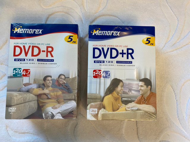 Memorex DVD+R, DVD-R Recordable Blank Disc’s - Brand New in CDs, DVDs & Blu-ray in Oakville / Halton Region