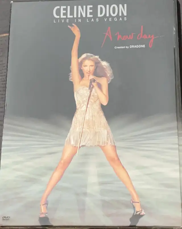 Celine Dion Live in Las Vegas A New Day DVD