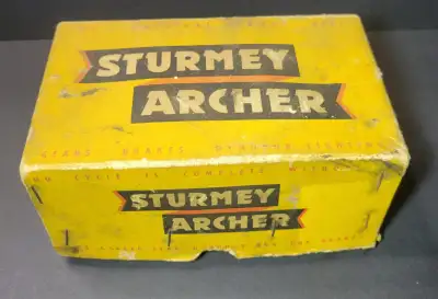 Antique Sturmey Archer bicycle 3 speed hub, View more